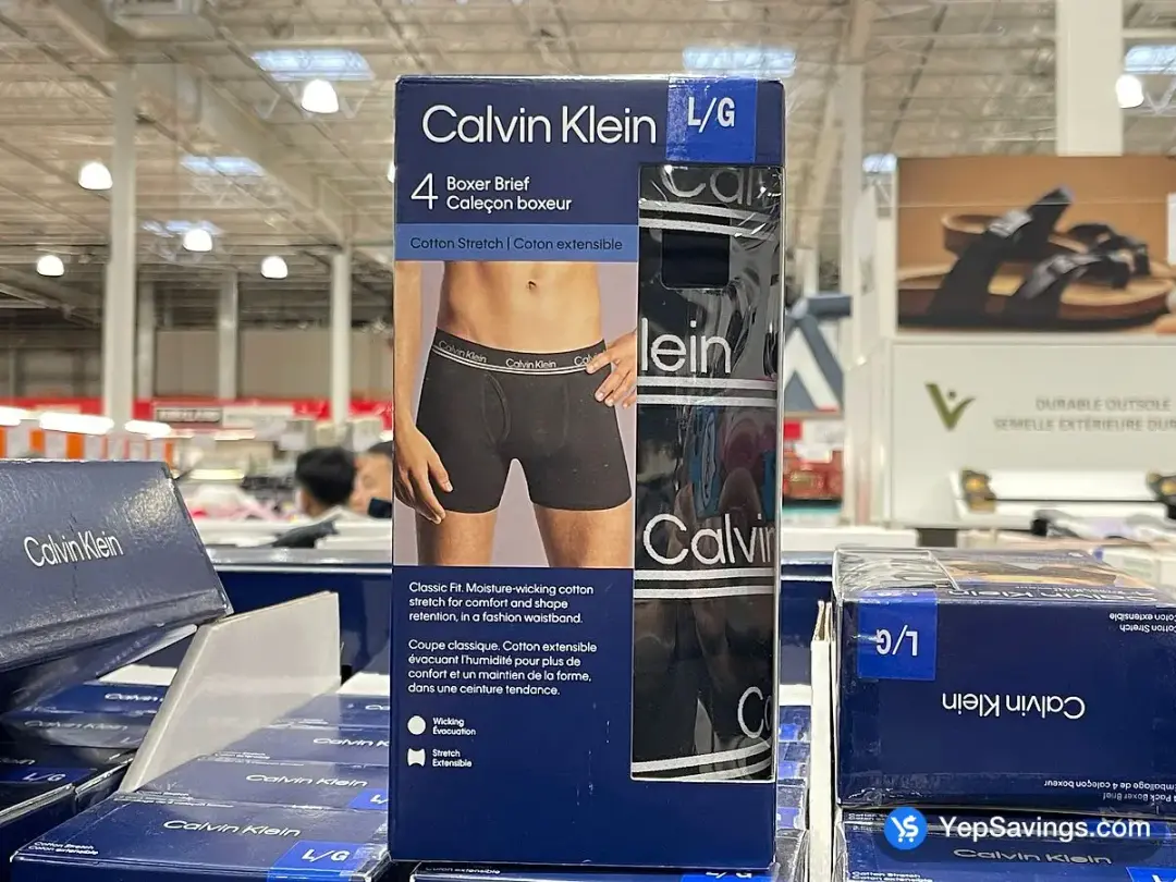 CALVIN KLEIN BOXERS 4 PACK +MENS SIZES S-XL - Costco Canada (ITM 2376000)