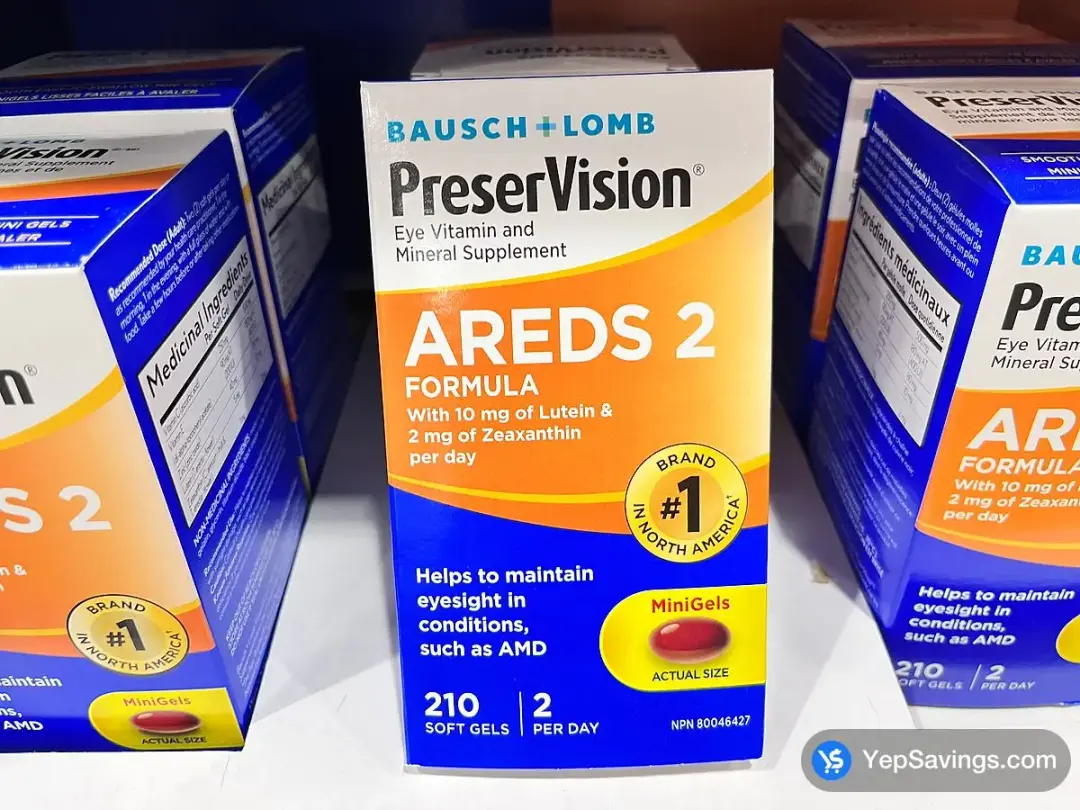 PRESERVISION AREDS 2 FORMULA 210 SOFTGELS - Costco Canada (ITM 1148590)