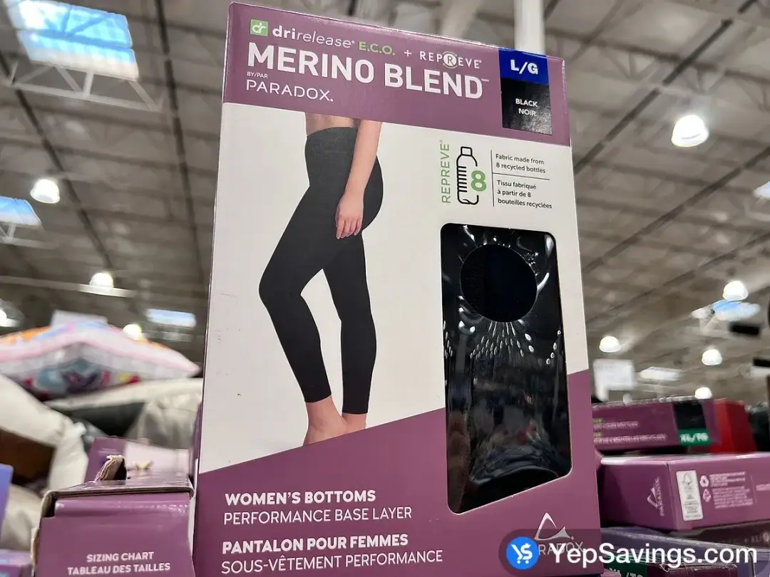 PARADOX BASE LAYER BOTTOM +LADIES SIZES XS-XL - Costco Canada (ITM 363621)