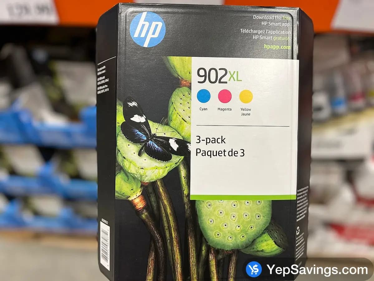 HP 902XL INK CARTRIDGES PACK OF 3 CMY ITM 2009022 at Costco