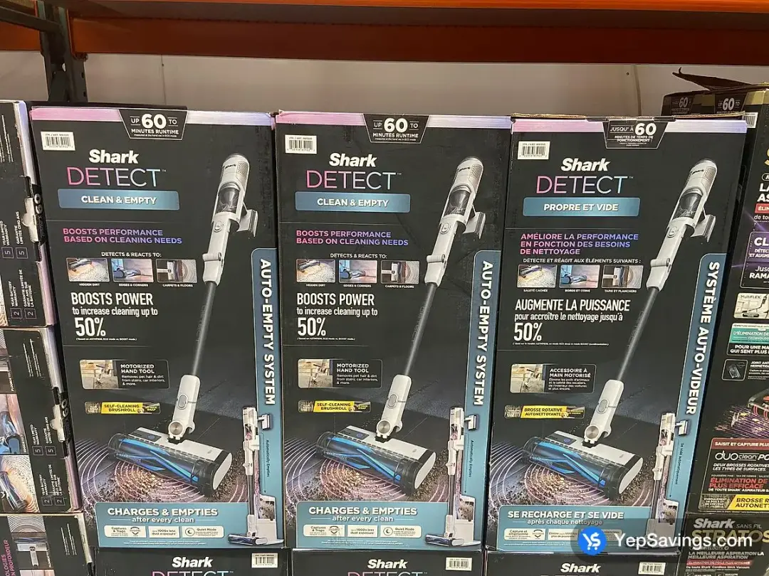 SHARK DETECT PRO AUTO EMPTY STICK VACUUM - Costco Canada (ITM 1891550)