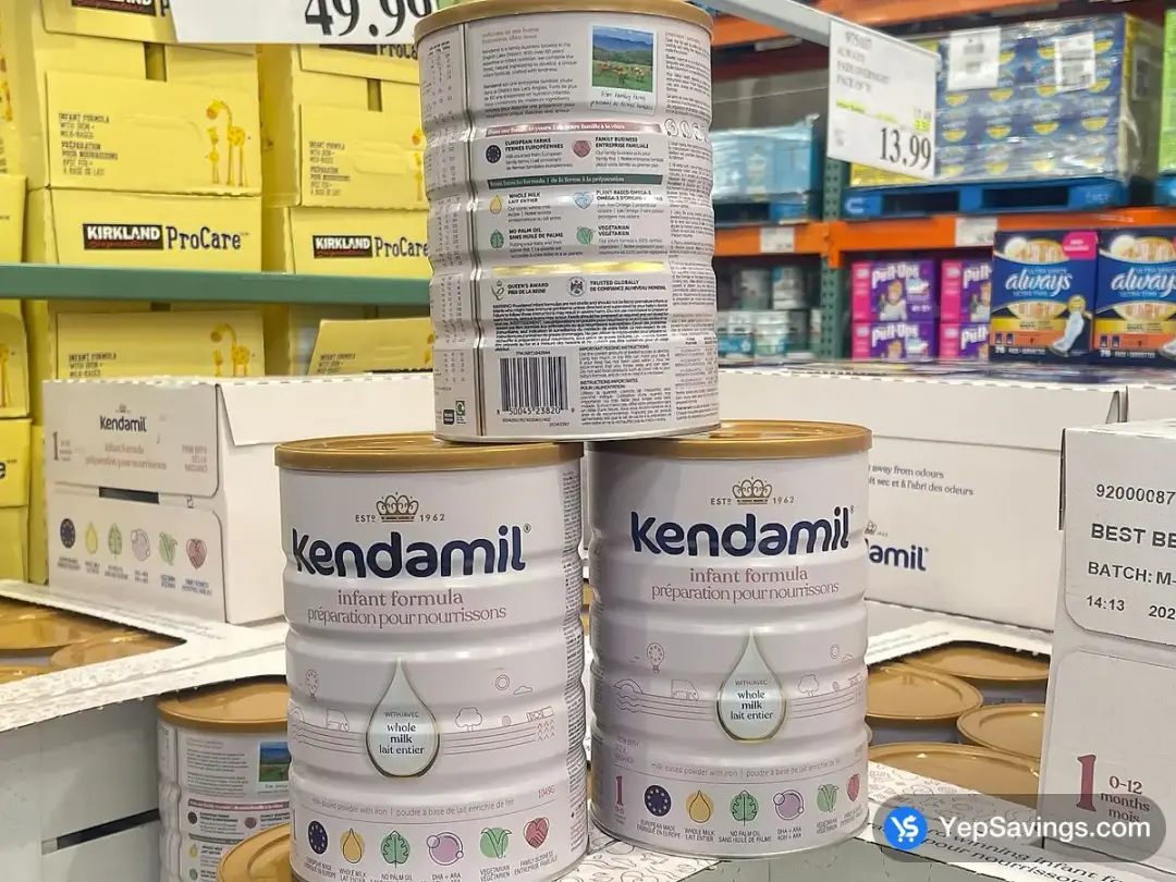 KENDAMIL INFANT FORMULA 1049 g - Costco Canada (ITM 1842944)
