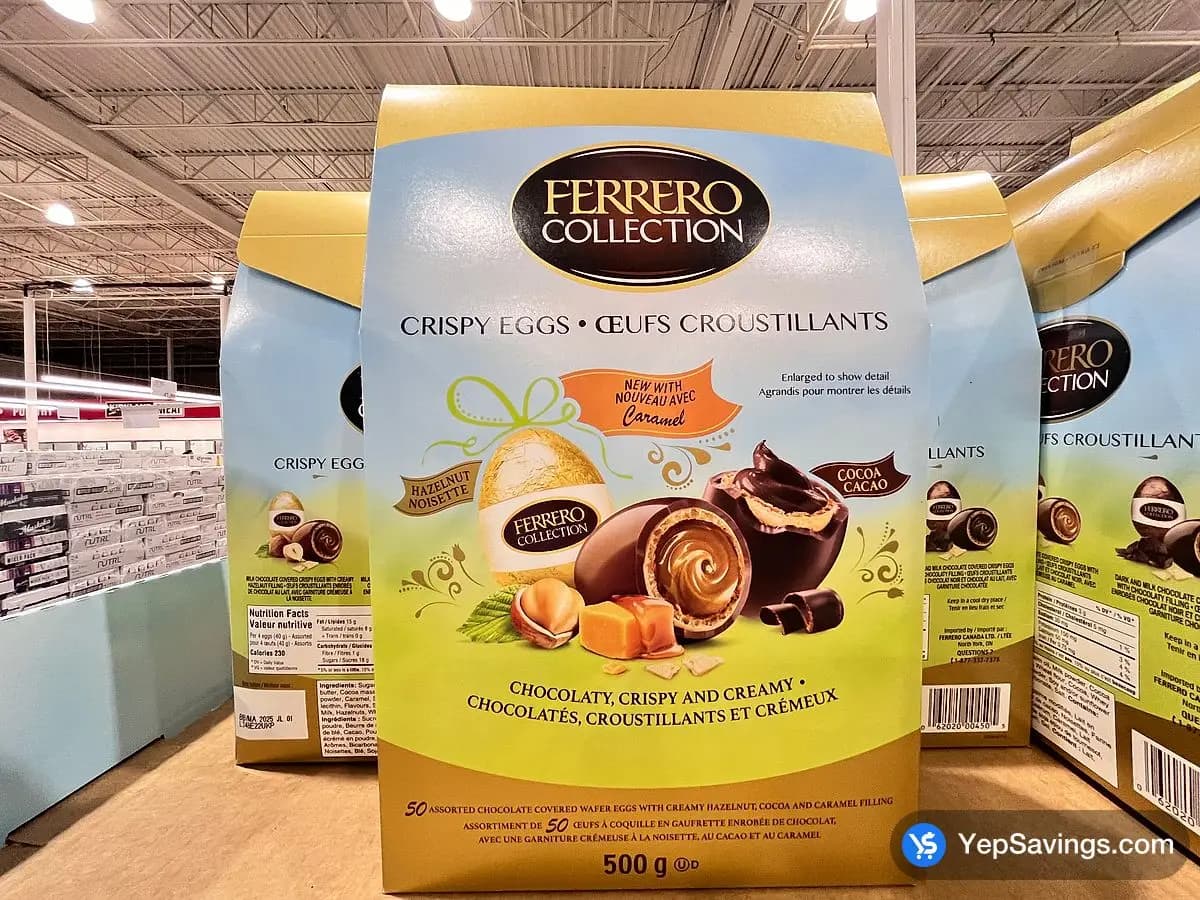 FERRERO CHOCOLATE EGG VARIETY 500 g at Costco South Saskatoon