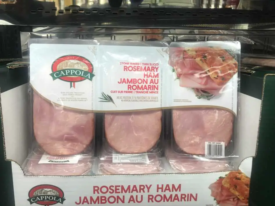 CAPPOLA ROSEMARY HAM 3X250 g ITM 364687 at Costco