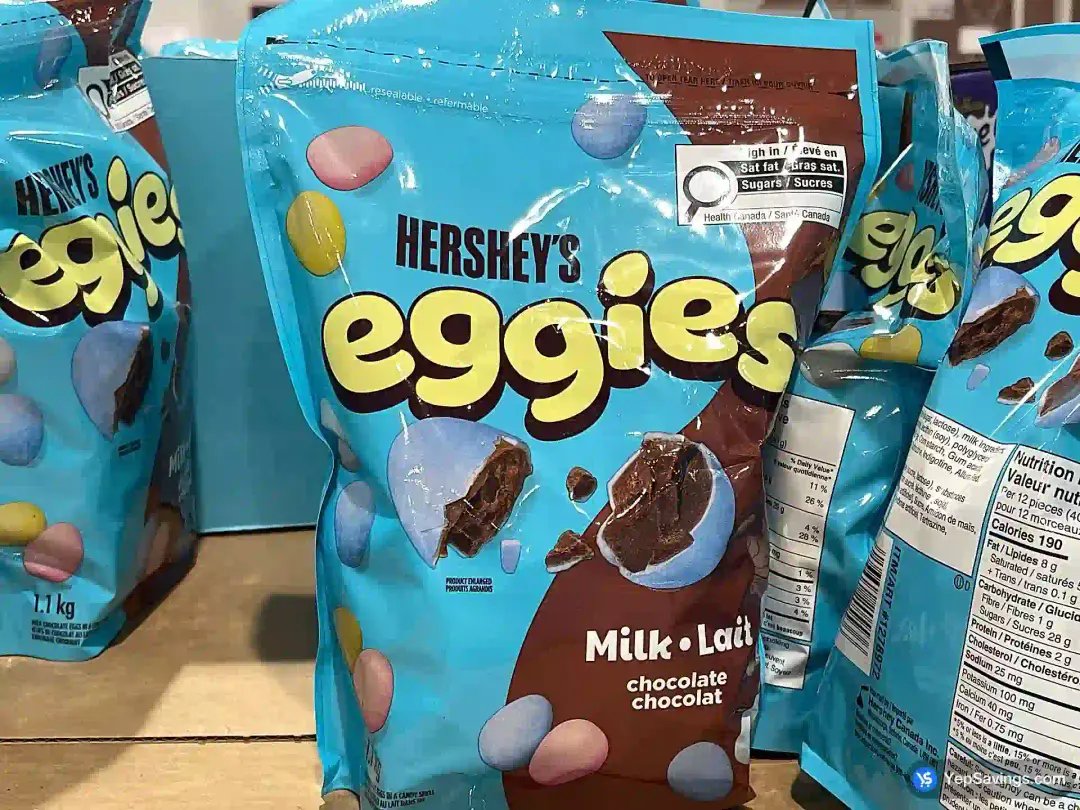 HERSHEY'S EGGIES 1.1 kg - Costco Canada (ITM 1278972)