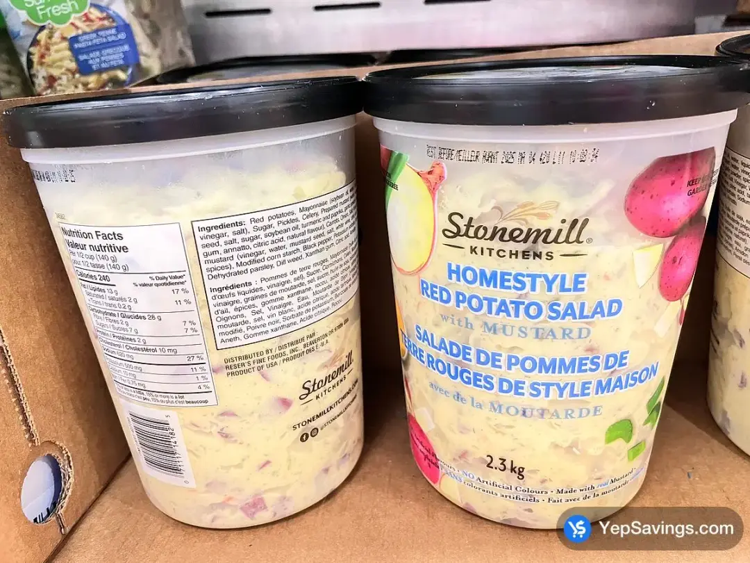 STONEMILL KITCHENS RED POTATO SALAD 2.27 kg - Costco Canada (ITM 427798)