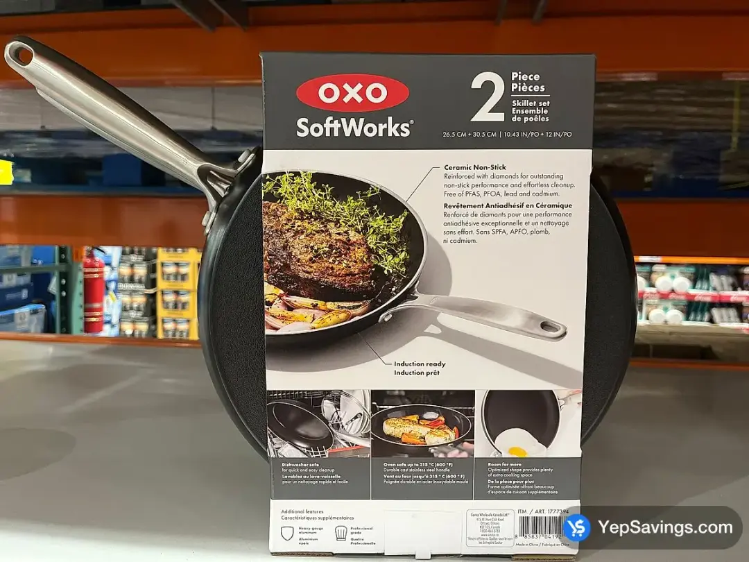 OXO SKILLET SET 2 PIECES - Costco Canada (ITM 1777394)