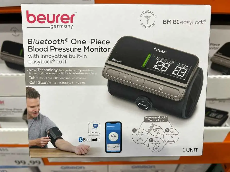 BEURER BLOOD PRESSURE MONITOR Upper Arm Model BM81 - Costco Canada (ITM 9330681)