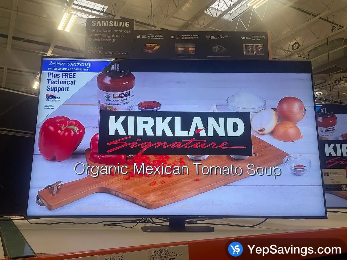 SAMSUNG 75QN90C 75 " CLASS ( 74.5 " DIAG ) 4K UHD LED LCD TV ITM 5409175 at Costco