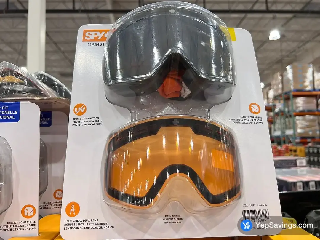 SPY SNOW GOGGLES SMALL & REGULAR FIT - Costco Canada (ITM 1654536)