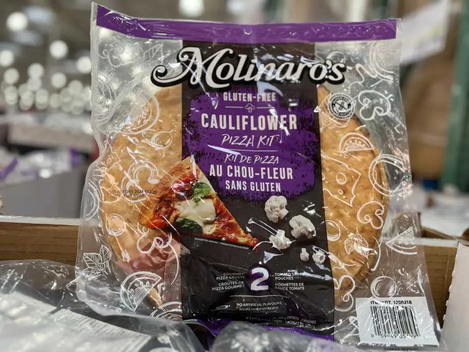 MOLINARO'S CAULIFLOWER PIZZA KIT 2PACK 760g - Costco Canada (ITM 1296318)