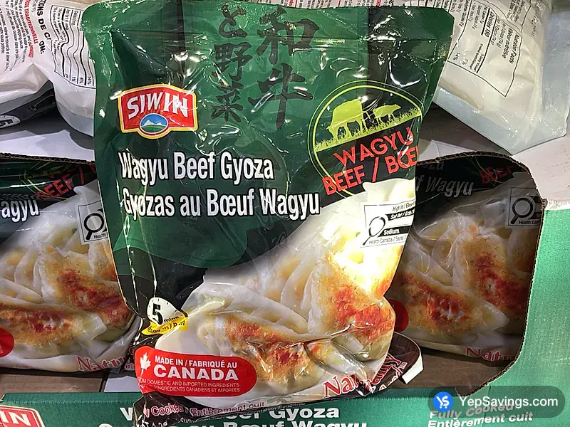 Costco SIWIN WAGYU BEEF GYOZA 1.36 kg