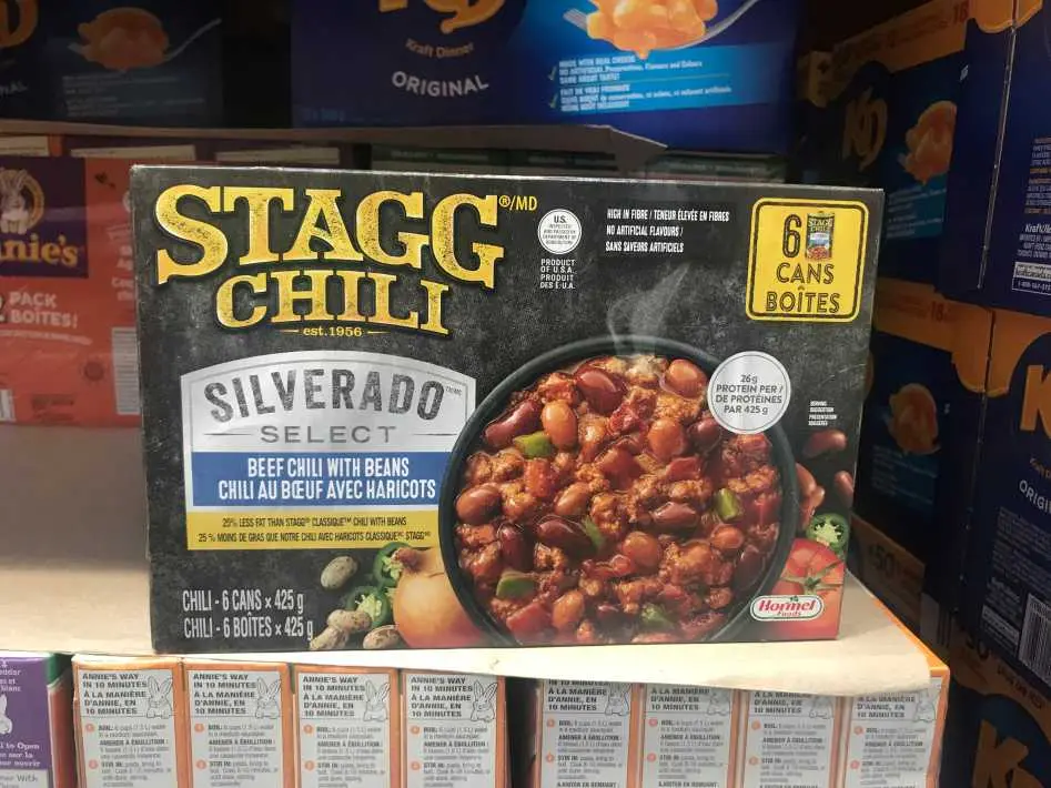 STAGG CHILI SILVERADO SELECT 6 x 425 g - Costco Canada (ITM 1218296)