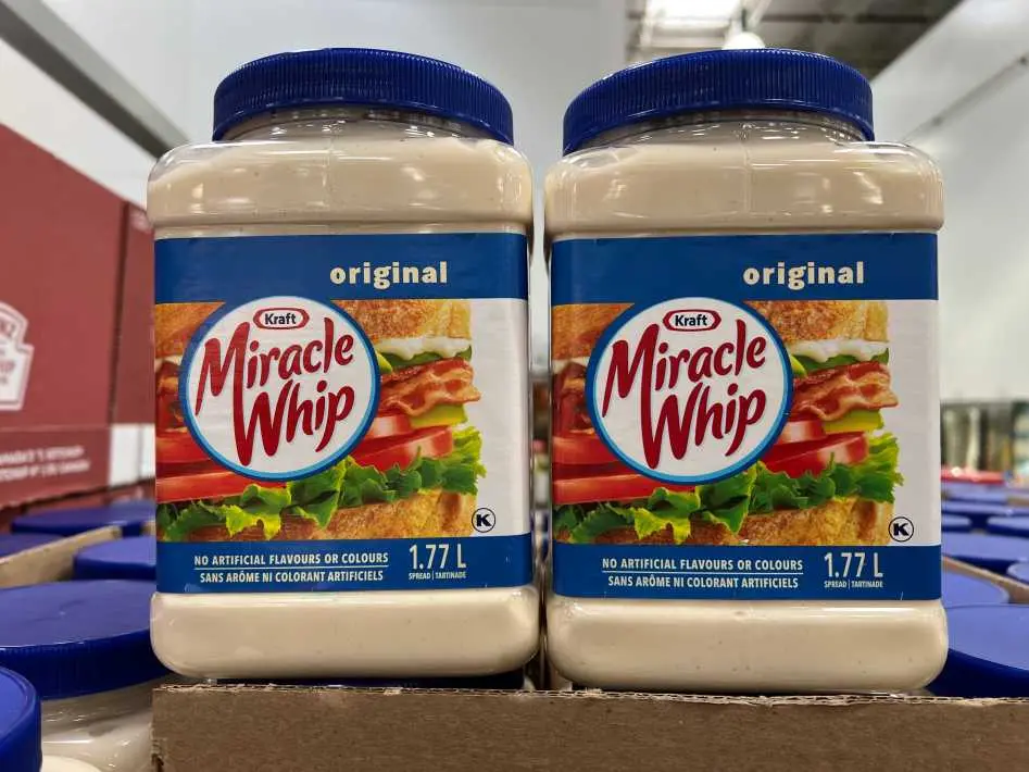 KRAFT MIRACLE WHIP 1.77 L - Costco Canada (ITM 302384)