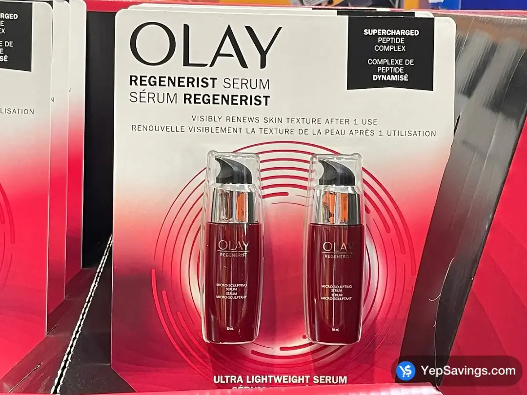 OLAY REGENERIST SERUM 2 x 50 mL - Costco Canada (ITM 1750696)