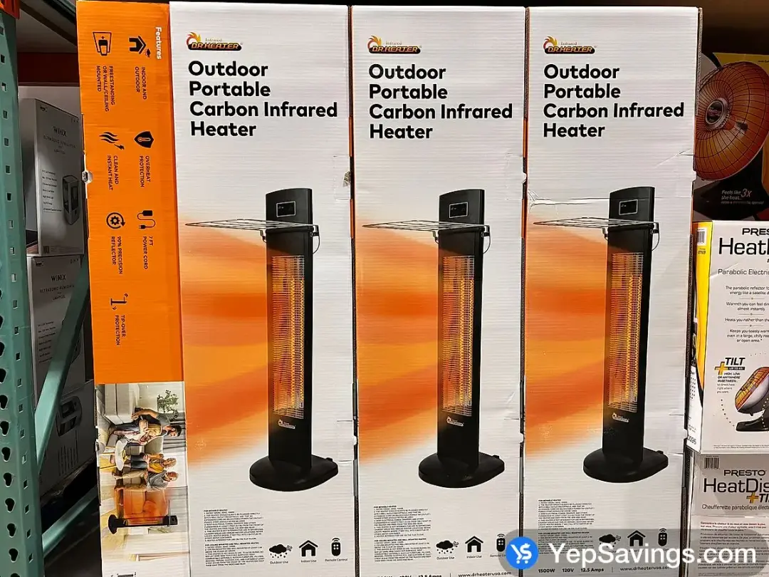 DR INFRARED HEATER FREESTANDING INFRARED PORTABLE HEATER - Costco Canada (ITM 1999000)