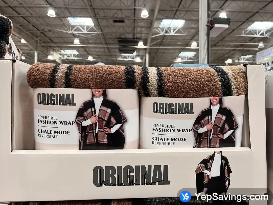 NICOLE MILLER FASHION WRAP ONE SIZE - Costco Canada (ITM 1226378)