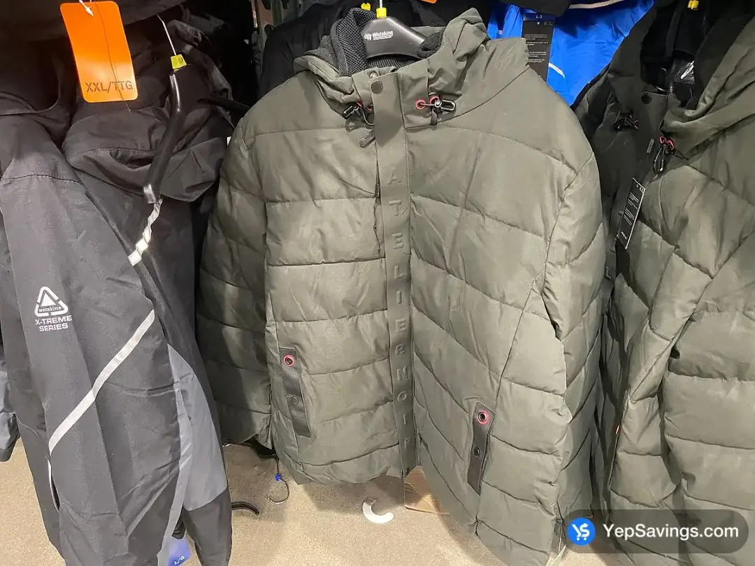 ATELIER NOIR PUFFER JACKET + MENS SIZES S - XXL - Costco Canada (ITM 1215000)