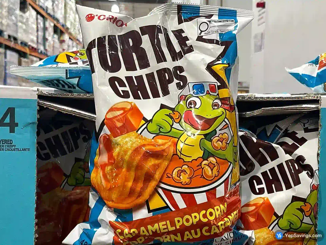 ORION TURTLE CHIPS CARAMEL CORN 481 g - Costco Canada (ITM 1953861)