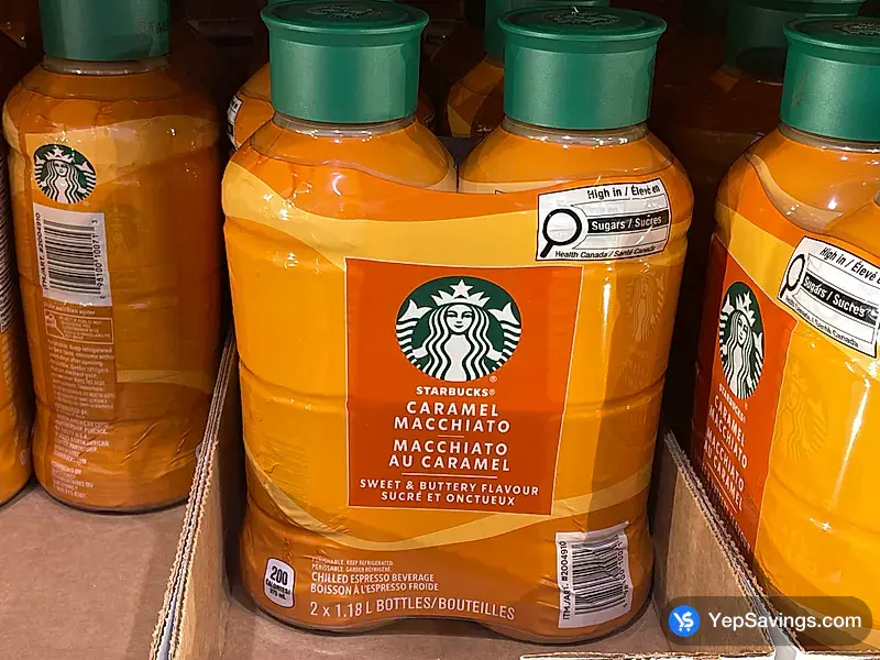 Costco STARBUCKS ICED ESPRESSO 2 x 1.18 L