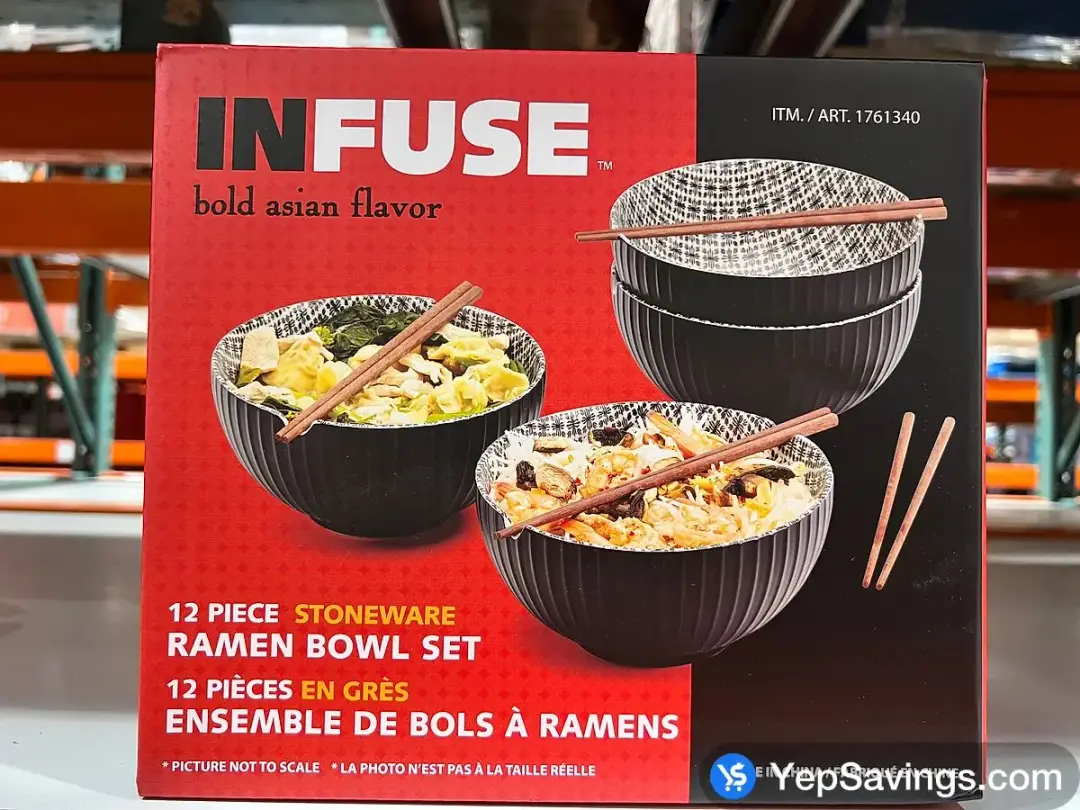 INFUSED RAMEN BOWL SET PACK OF 4 - Costco Canada (ITM 1761340)