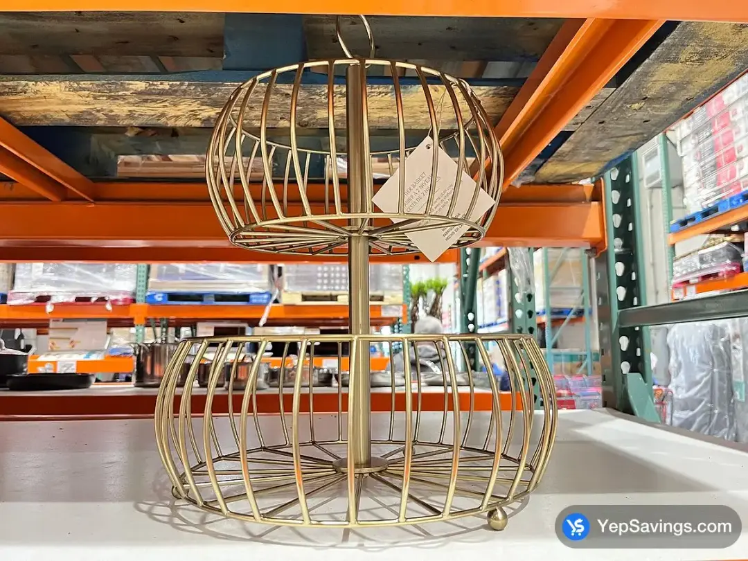 OVER AND BACK FRUIT BASKET 2 TIER - Costco Canada (ITM 1030097)