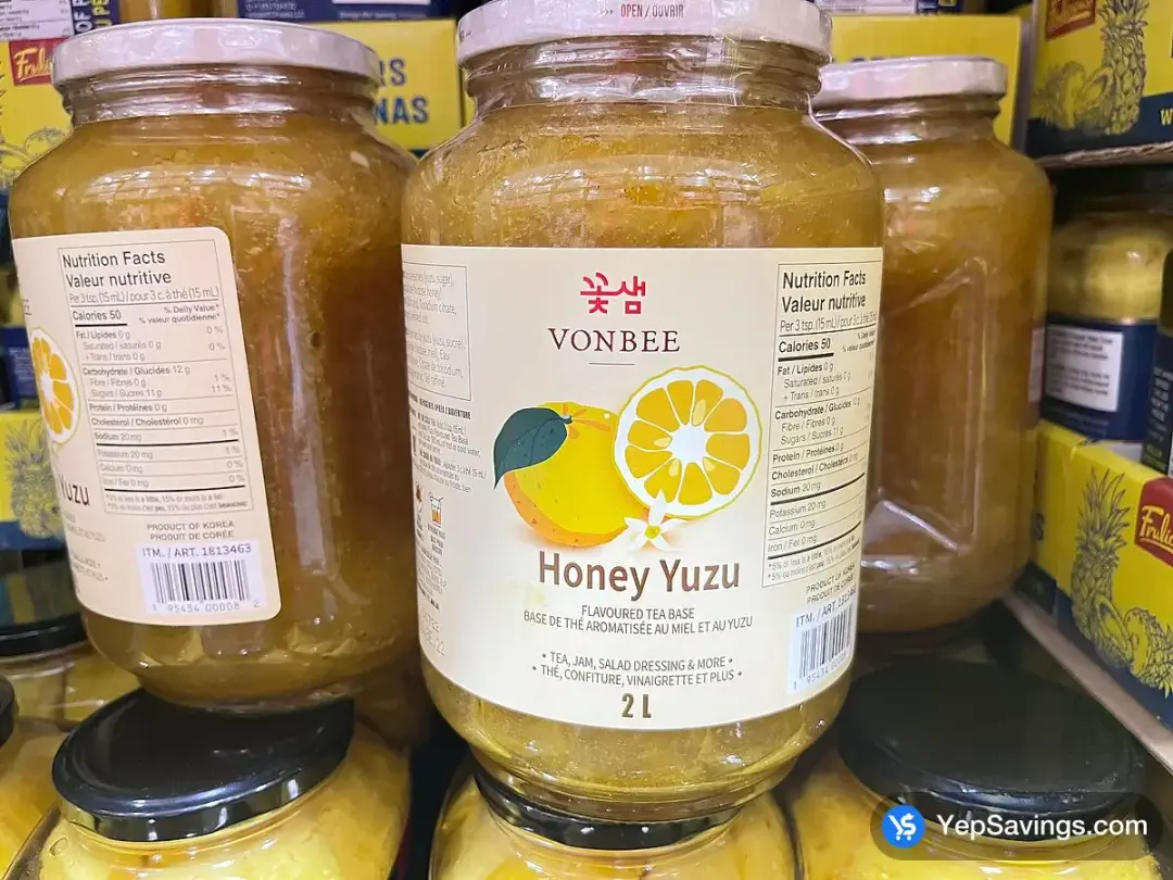VONBEE HONEY YUZU TEA 2 kg - Costco Canada (ITM 1813463)