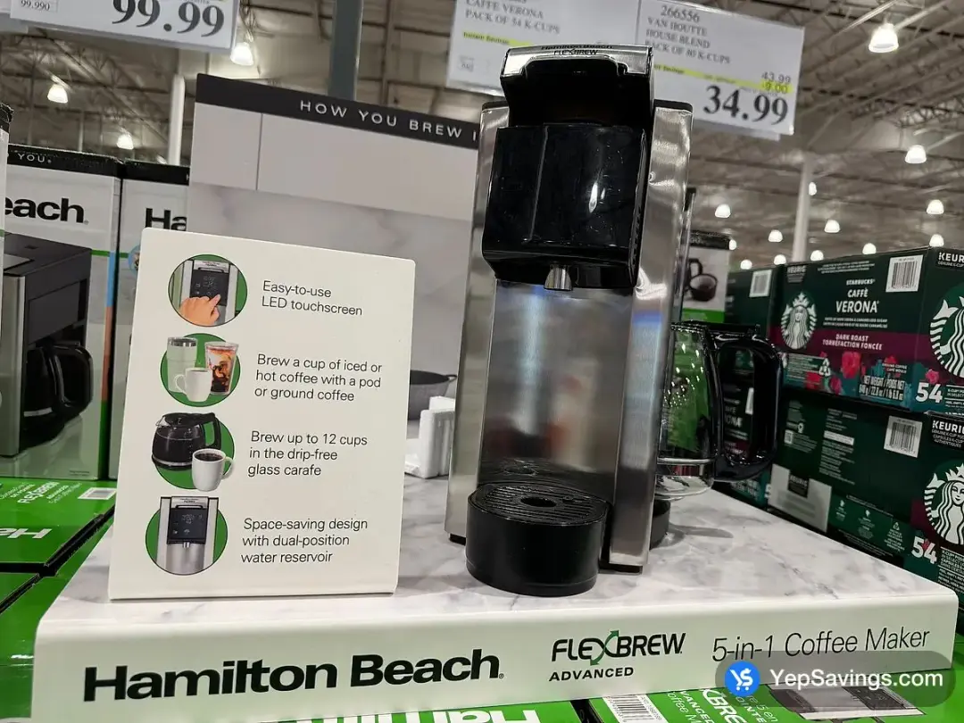 HAMILTON BEACH FLEX BREW COFFEE MAKER MODEL 49923C - Costco Canada (ITM 1868169)