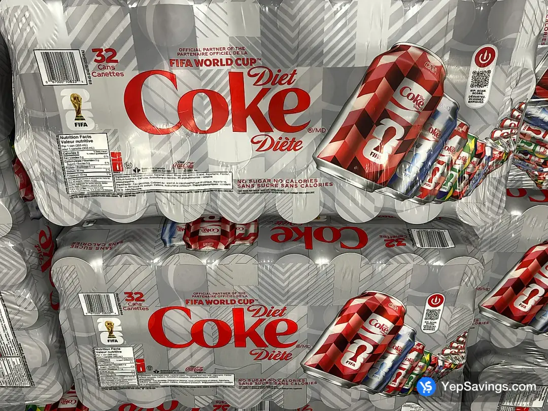 DIET COKE 32 x 355 mL - Costco Canada (ITM 85)