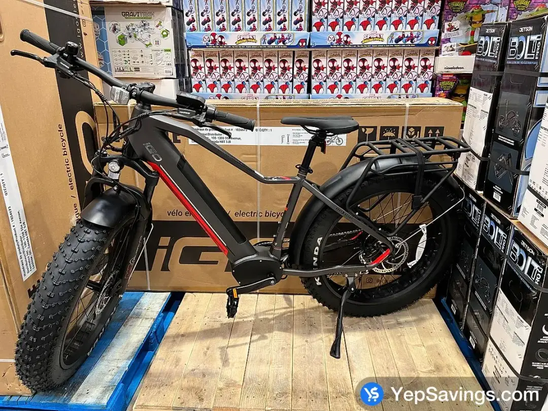 IGO ELECTRIC FAT TIRE BIKE 26 in x 4.5 in TIRES - Costco Canada (ITM 1034673)