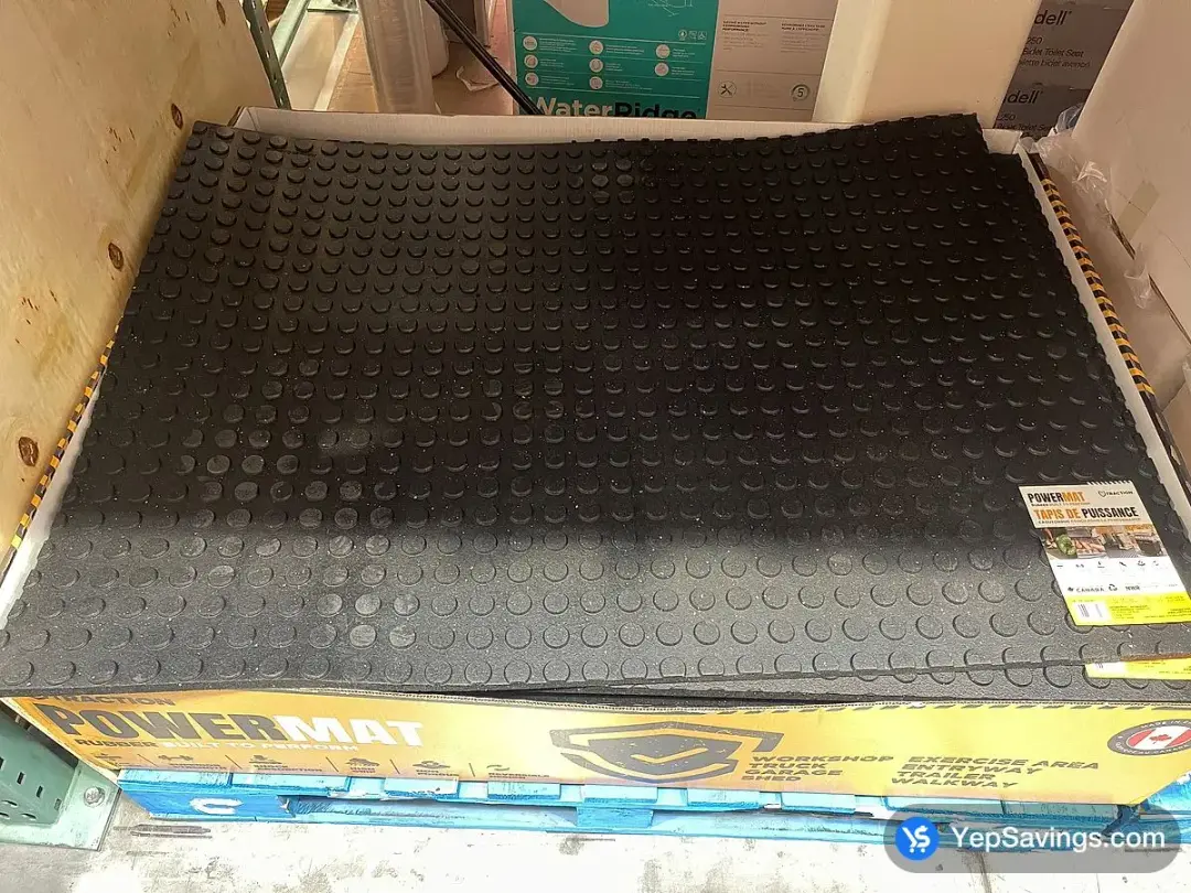 TRACTION RUBBER FLOORING 3 ' X 4 ' X 3/4 " - Costco Canada (ITM 1202210)