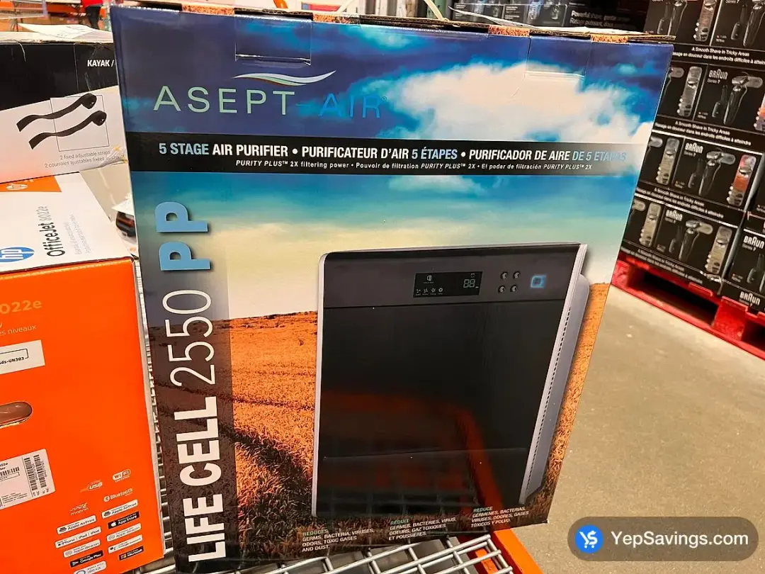 LIFE CELL 5 STAGE AIR PURIFIER LC2550 - Costco Canada (ITM 1158485)