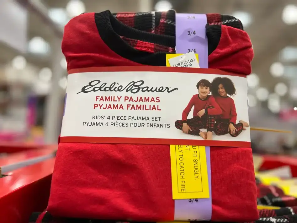 EDDIE BAUER FAMILY SLEEP SET 4PC KIDS SIZES 3/4-14 - Costco Canada (ITM 1212333)