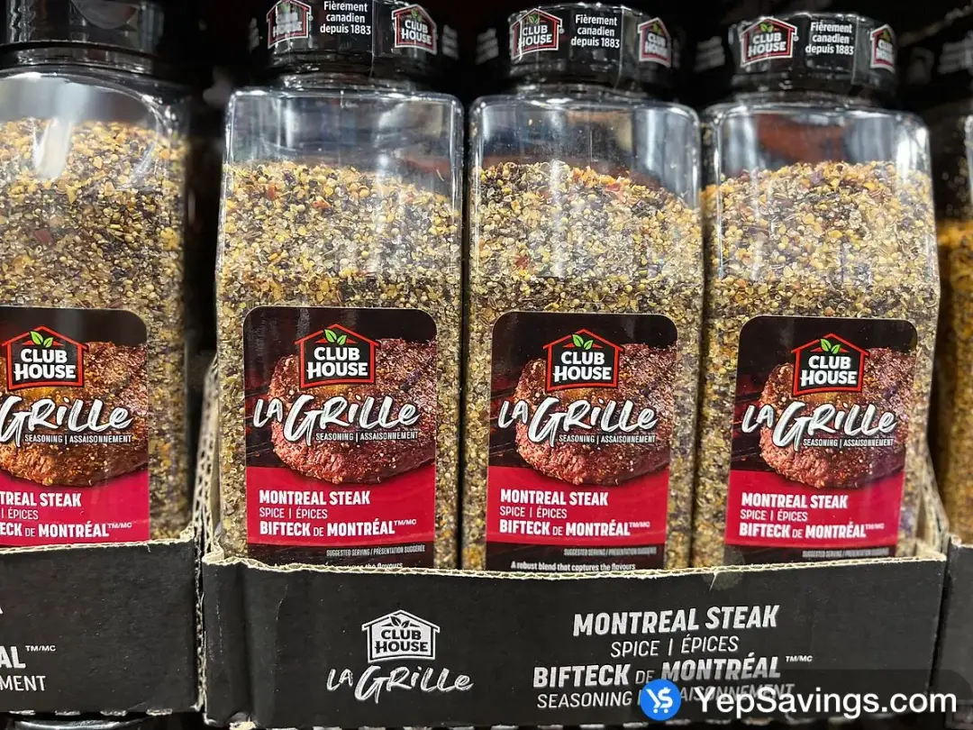 CLUB HOUSE MONTREAL STEAK SPICE 825 g - Costco Canada (ITM 40505)