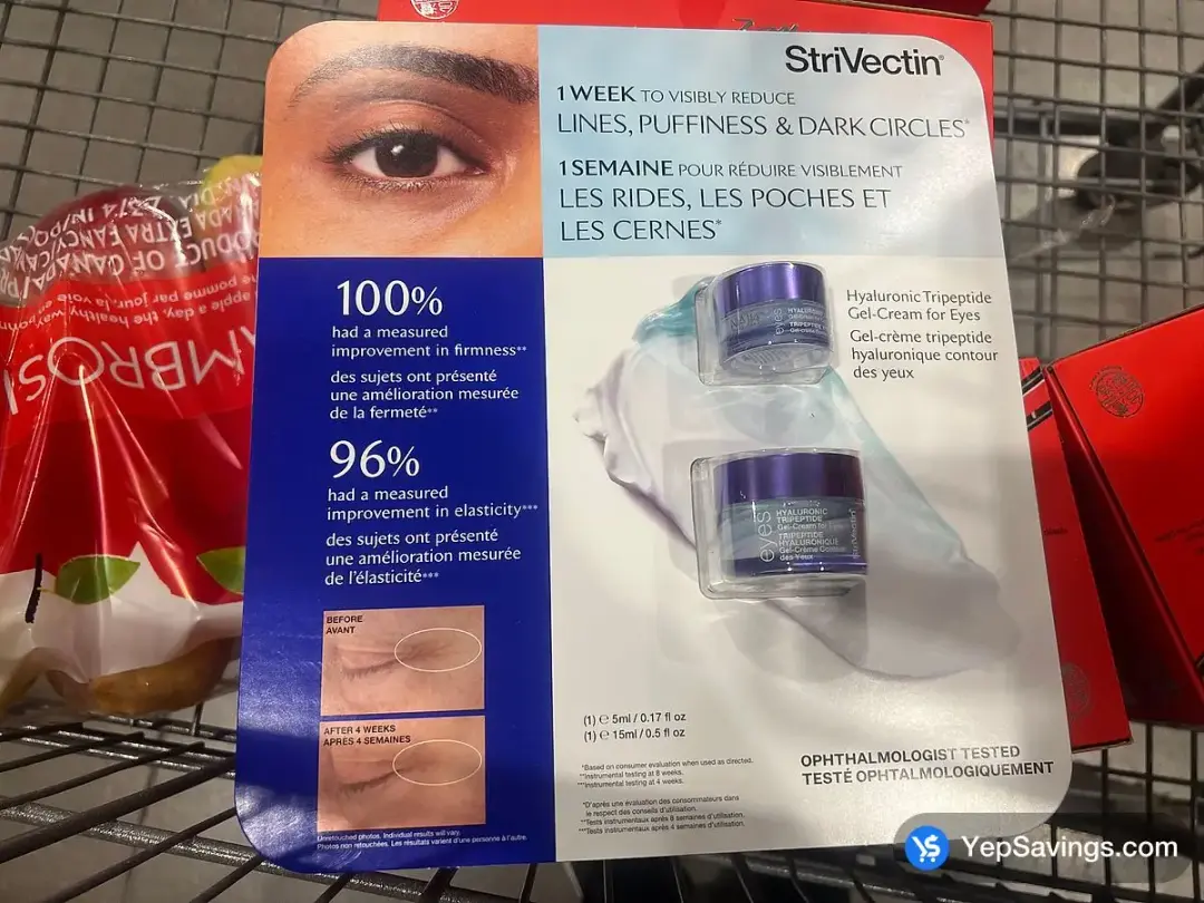 STRIVECTIN HYALURONIC EYE GEL 1X15ml+1X5mL - Costco Canada (ITM 1416538)