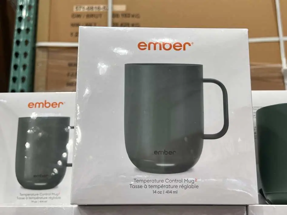 EMBER MUG SMART MUG 14 OZ SAGE TEMPERATURE CONTROL - Costco Canada (ITM 3502561)