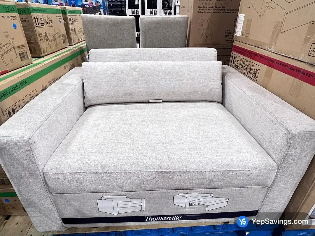 THOMASVILLE DILLARD SLEEPER CHAIR GREY FABRIC - Costco Canada (ITM 1752964)