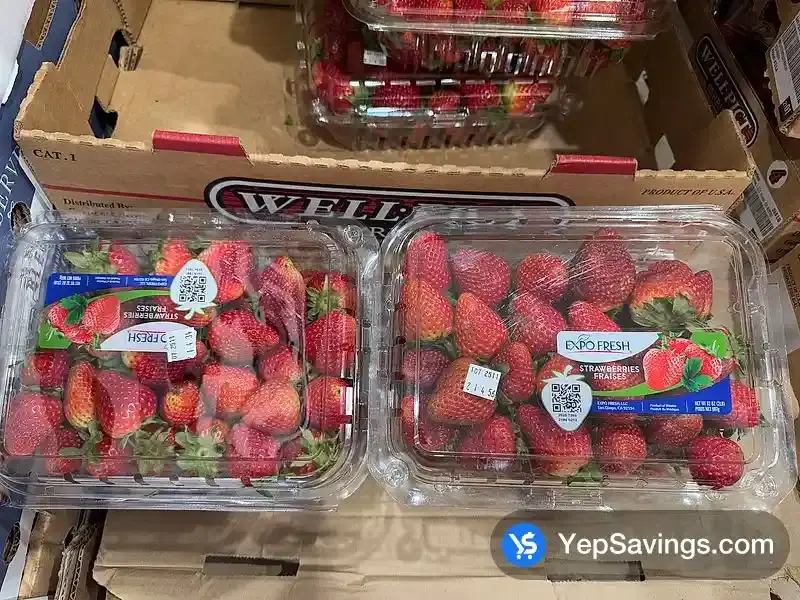 Costco STRAWBERRIES PRODUCT OF MEXICO OR USA