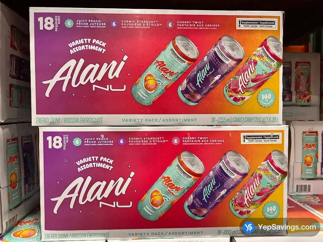 ALANI NU ENERGY DRINK 18 x 355 mL - Costco Canada (ITM 8888332)