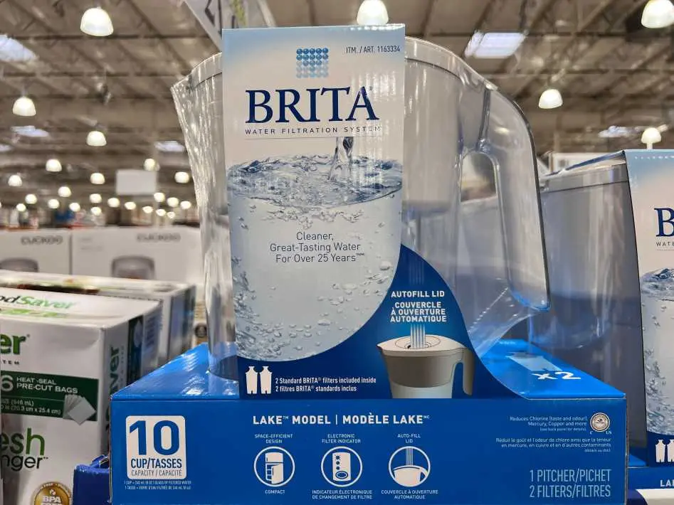 BRITA PITCHER 10 CUP 2 FILTERS - Costco Canada (ITM 1163334)