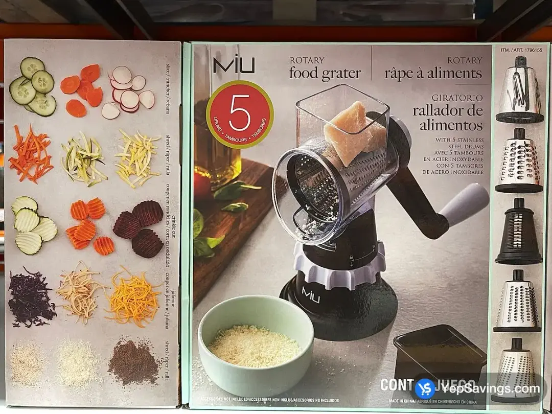 MIU FOOD GRATER 7 PIECES - Costco Canada (ITM 1796155)