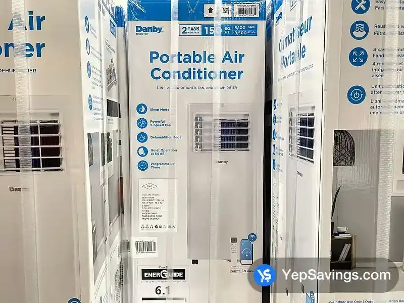 Costco DANBY PORTABLE AC 5.100 BTU SACC