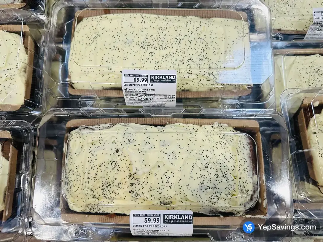 Lemon Poppy Seed Loaf - Costco Canada (ITM 1250860)