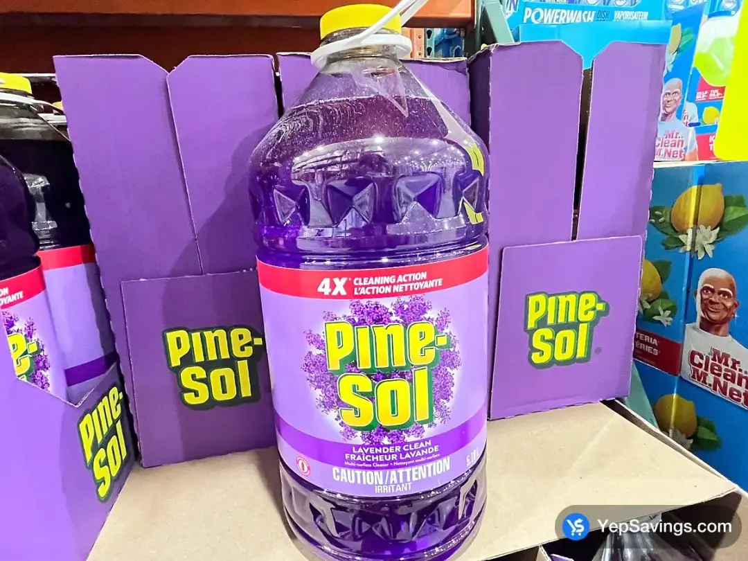 PINESOL LAVENDER ALL PURPOSE CLEANER 5.18 L - Costco Canada (ITM 1031350)