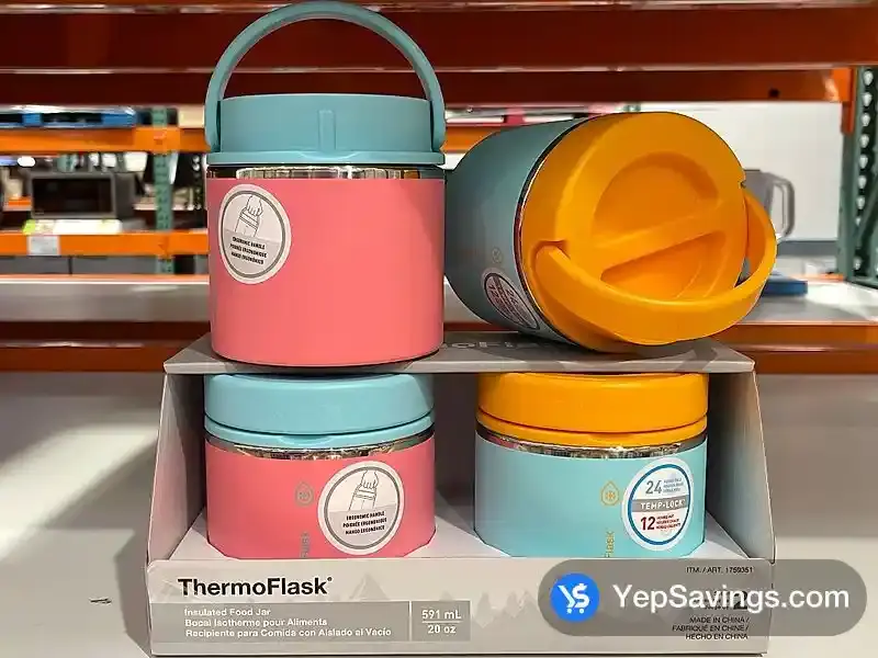 Costco THERMOFLASK INSULATED FOOD JAR PACK OF 2
