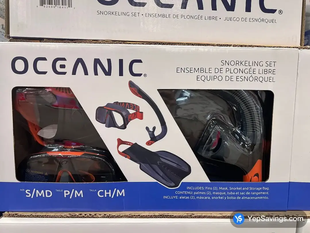 OCEANIC ADULT SNORKEL SET - Costco Canada (ITM 2622091)