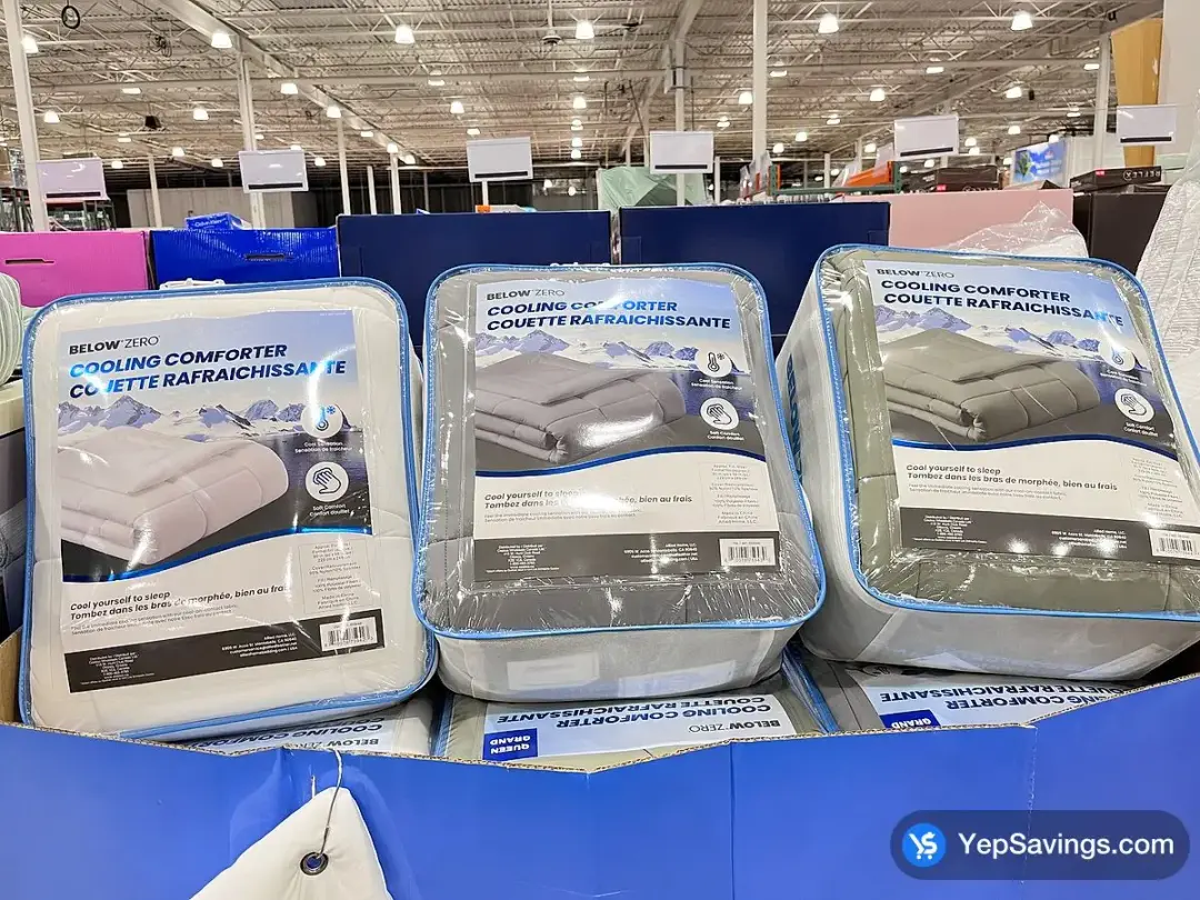 BELOW ZERO DOWN ALTERNATIVE DUVET QUEEN 90" X 98" - Costco Canada (ITM 3526441)