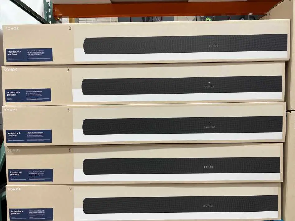 SONOS ARC SOUNDBAR BLACK - Costco Canada (ITM 1731878)