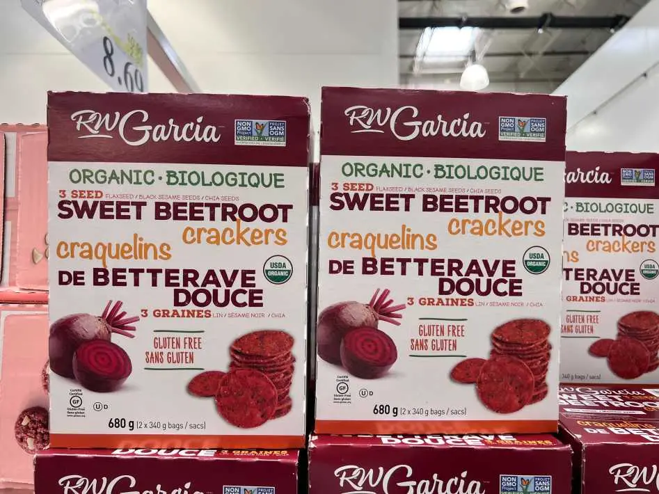 RW GARCIA SWEET BEET CRACKERS 680 g - Costco Canada (ITM 1162959)