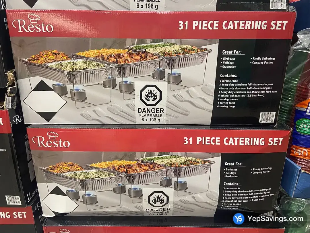 RESTO CATERING KIT 31 PIECES - Costco Canada (ITM 1127688)